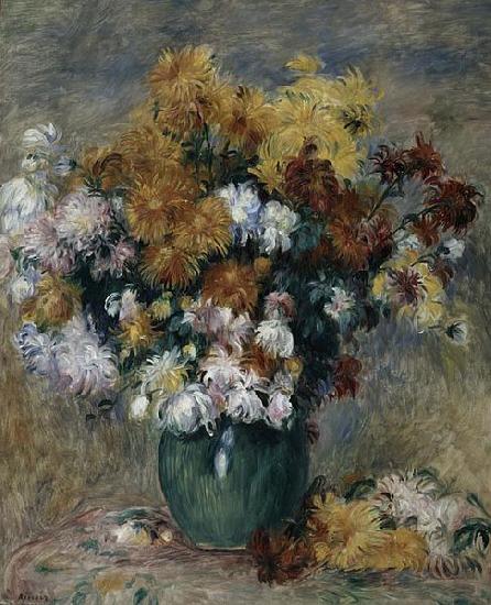 Pierre-Auguste Renoir Bouquet of Chrysanthemums France oil painting art